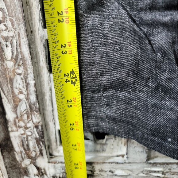 Theory Heather Grey Straightleg Ankle Pants with Pockets Womens Size 6 - Picture 11 of 14